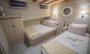 9 cabins Bodrum blue cruise boat Gulet Ametist A