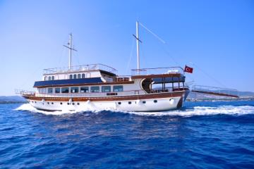 16 cabins Bodrum blue cruise boat Gulet Love Boat