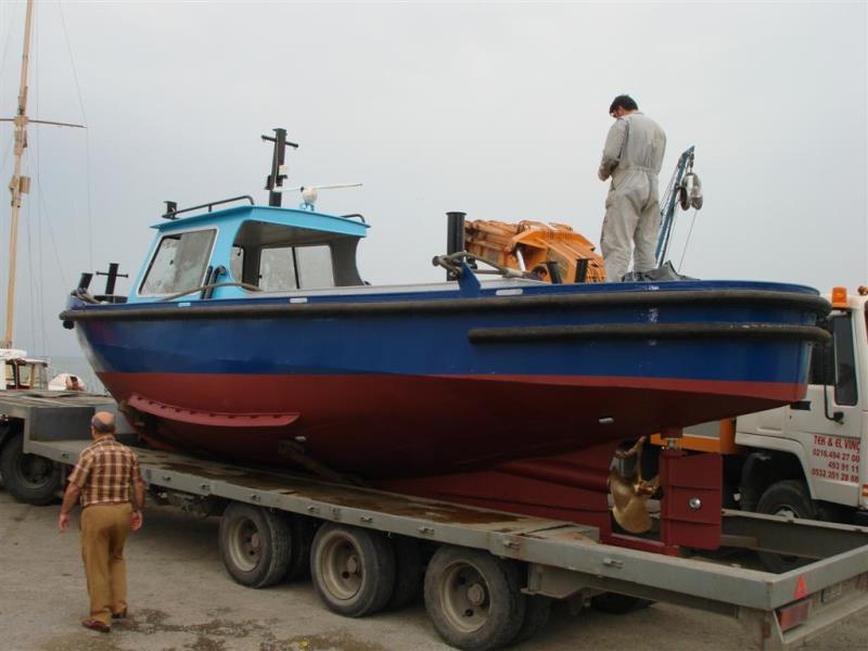 Steel Mooring Boat Construction - Palamar VI