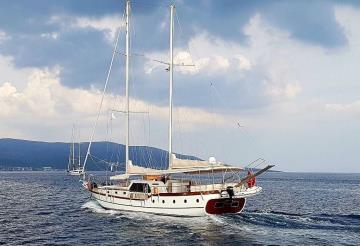 4 cabins Bodrum blue cruise boat Gulet Elifim 11