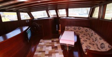 4 kabinli Göcek mavi yolculuk teknesi Gulet Biliz