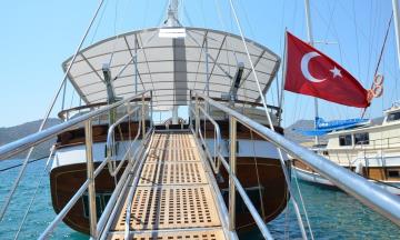 6 kabinli Bozburun mavi yolculuk teknesi Gulet Miss Vela