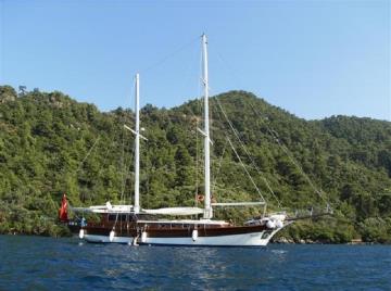3 kabinli Marmaris mavi yolculuk teknesi Gulet Sofia