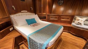 6 kabinli Bozburun mavi yolculuk teknesi Gulet Koray Ege
