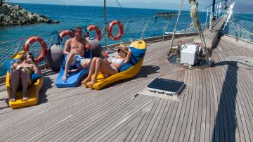 8 cabins Fethiye blue cruise boat Gulet Tarkan 5