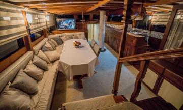 9 cabins Bodrum blue cruise boat Gulet Ametist A
