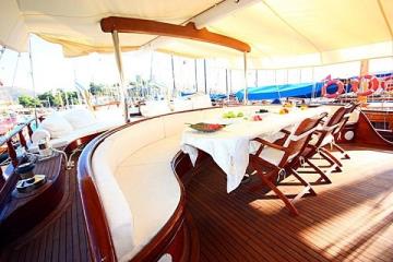 6 cabins Bodrum blue cruise boat Gulet Arif Kaptan A