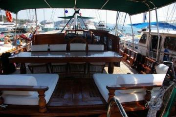2 kabinli Marmaris mavi yolculuk teknesi Gulet Dare To Dream