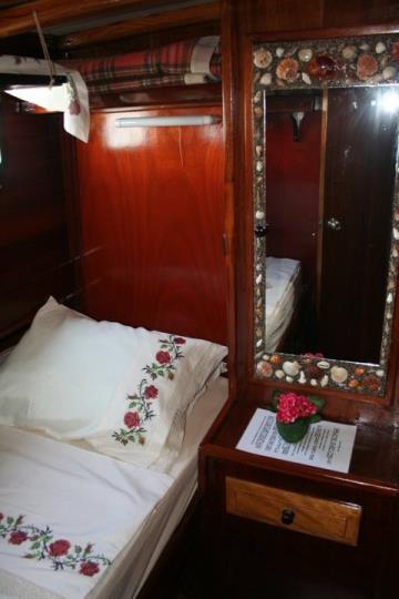 3 cabins Gocek blue cruise boat Gulet Nirvana S