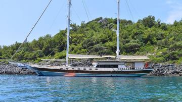 5 cabins Fethiye blue cruise boat Gulet Luce Del Mare