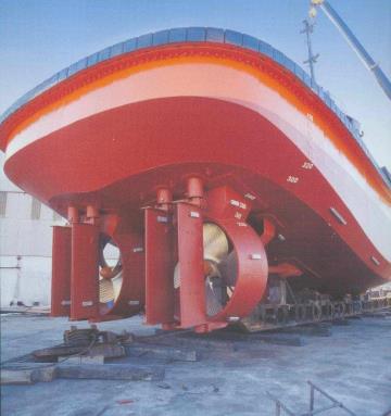 Steel and aluminum Tugboat construction Emre Omur