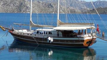 6 kabinli Bozburun mavi yolculuk teknesi Gulet Erva Demir