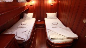 4 cabins Bodrum blue cruise boat Gulet Atalante
