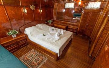 6 kabinli Datça mavi yolculuk teknesi Gulet Peri