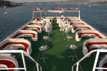 450 person Bosphorus cruise boat Prenses Melani