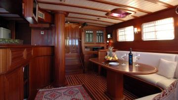 4 cabins Bodrum blue cruise boat Gulet Samarkand