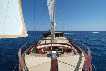 4 cabins Bodrum blue cruise boat Gulet Arabella