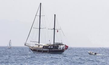 3 kabinli Bodrum mavi yolculuk teknesi Gulet Karia