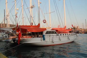 6 cabins Bodrum blue cruise boat Gulet Arancia