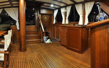 4 cabins Marmaris blue cruise boat Gulet Mikado