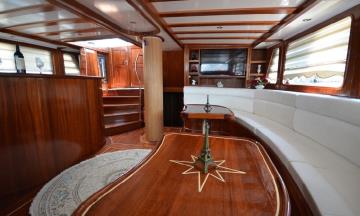 6 kabinli Bozburun mavi yolculuk teknesi Gulet Miss Vela