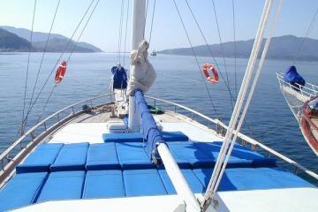 6 kabinli Bozburun mavi yolculuk teknesi Gulet Alper 98