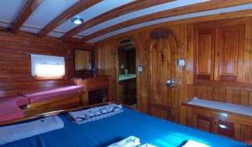 3 kabinli Göcek mavi yolculuk teknesi Gulet Can Kaptan 1