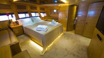 5 cabins Bodrum blue cruise boat Gulet Lets Dance