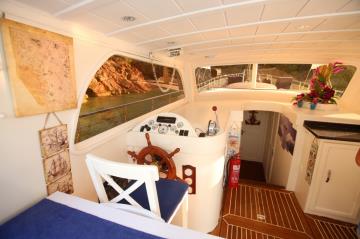 2 cabins Gocek blue cruise boat Gulet Dido