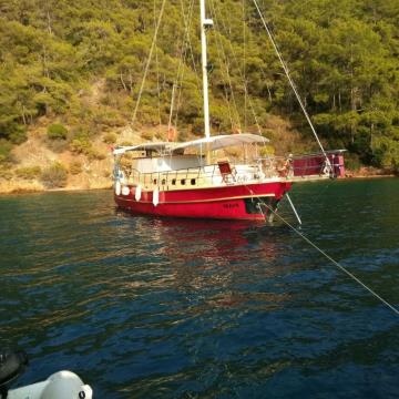 2 cabins Gocek blue cruise boat Gulet Mahi