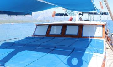7 kabinli Marmaris mavi yolculuk teknesi Gulet Liebling