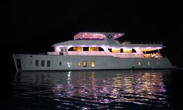 4 cabins Simay F motor yacht for rent in Fethiye