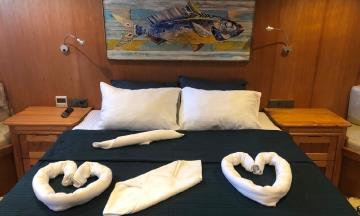 6 cabins Bodrum blue cruise boat Gulet Bodrum Queen