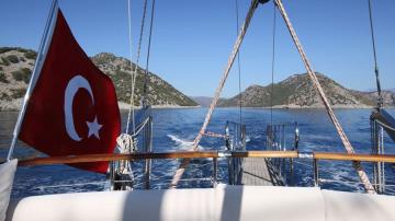 6 cabins Fethiye blue cruise boat Gulet Baba Veli 9