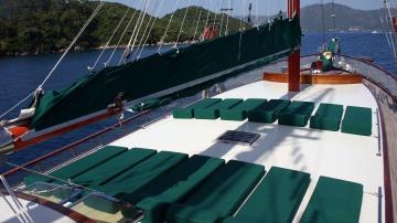 6 cabins Selimiye blue cruise boat Gulet Galip Nur