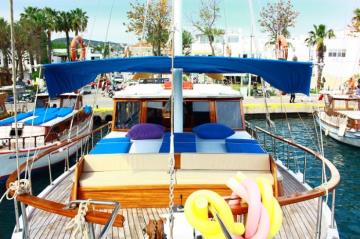 4 cabins Bodrum blue cruise boat Gulet Levant