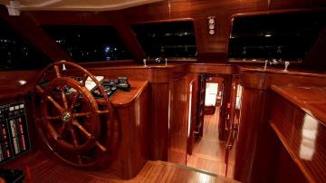6 kabinli Bodrum mavi yolculuk teknesi Gulet Kaya Guneri Plus