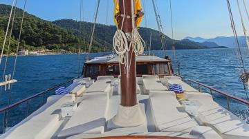 6 cabins Marmaris blue cruise boat Gulet Ayla Sultan