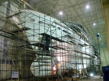 Steel and aluminum Trawler Yacht construction Kinta (ex Vinydrea)