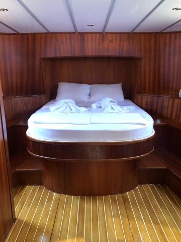 3 cabins Bozburun blue cruise boat Gulet Deniz Kabuğu