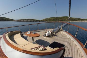 2 cabins Bodrum blue cruise boat Gulet Azra Can
