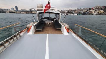 4 cabins Storm motor yacht for rent in Gocek