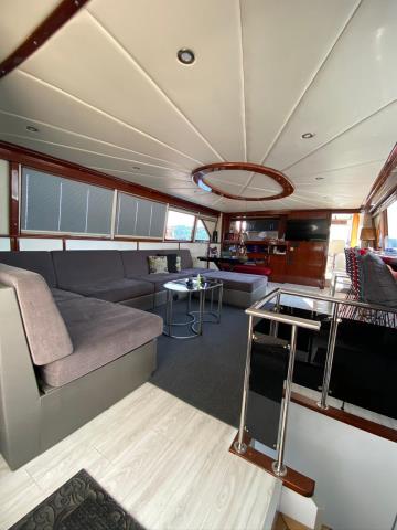 4 cabins Storm motor yacht for rent in Gocek