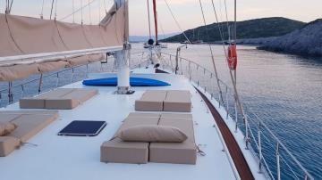 6 cabins Bodrum blue cruise boat Gulet Tranquility