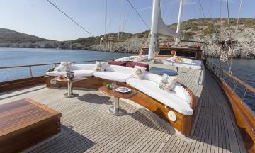 6 cabins Bodrum blue cruise boat Gulet Dreamland