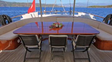 6 cabins Fethiye blue cruise boat Gulet Baba Veli 9