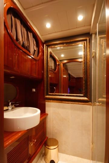 3 cabins Bodrum blue cruise boat Gulet White Goose