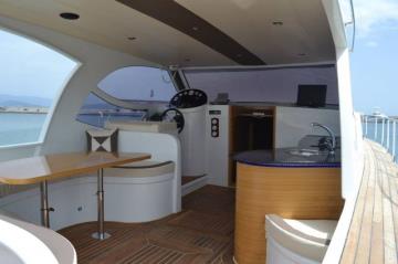 2 cabins Derin Ada motor yacht for rent in Gocek