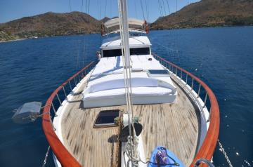 6 kabinli Marmaris mavi yolculuk teknesi Gulet Esperanza