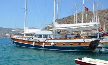 6 cabins Bozburun blue cruise boat Gulet Miss Vela